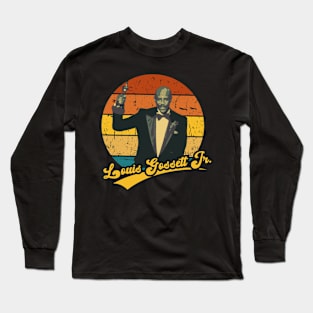 Louis Gossett - RIP- Oscar- Retro Long Sleeve T-Shirt